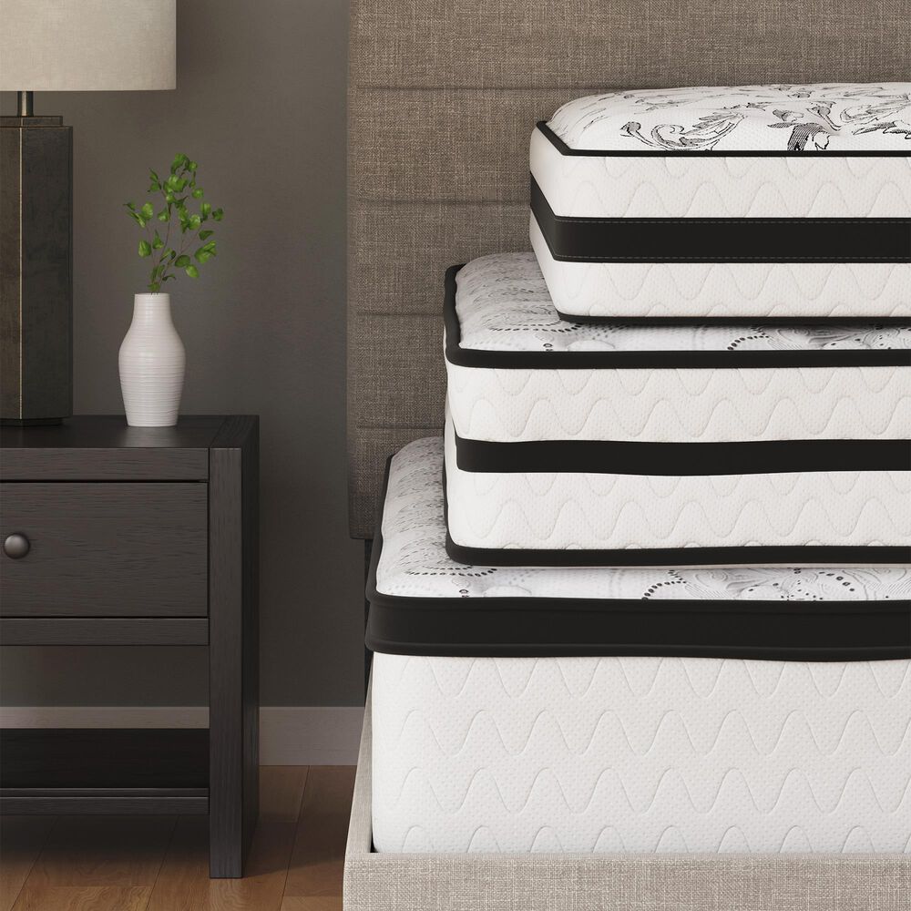 Ashley Chime 8" Innerspring Firm King Mattress, , large