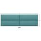 Jaxx Panelist Upholstered King Headboard Panel in Surf Turquoise (Set of 4), , large