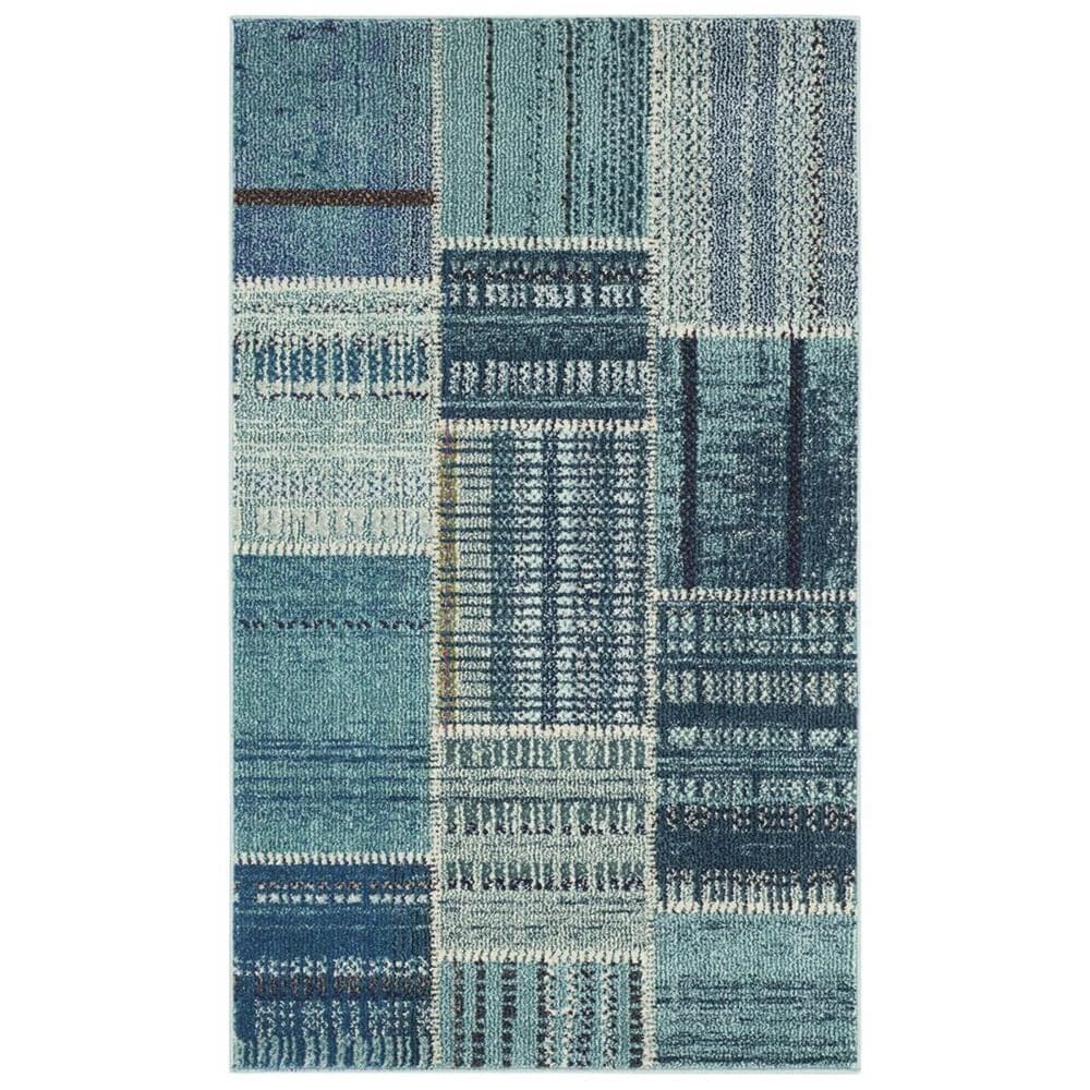 Safavieh Monaco MNC215F-3 3&#39; x 5&#39; Blue Area Rug, , large