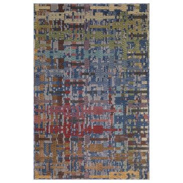 Oriental Weavers Tisdell Blue and Multicolor 5"3" x 7"6" Area Rug, , large