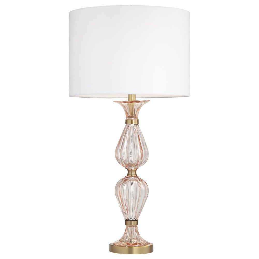 Pacific Coast Lighting Chateau Ariel Table Lamp in Pale Pink, , large