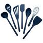 Green Pan Platinum Silicone 7-Piece Utensil Set in Oxford Blue, , large