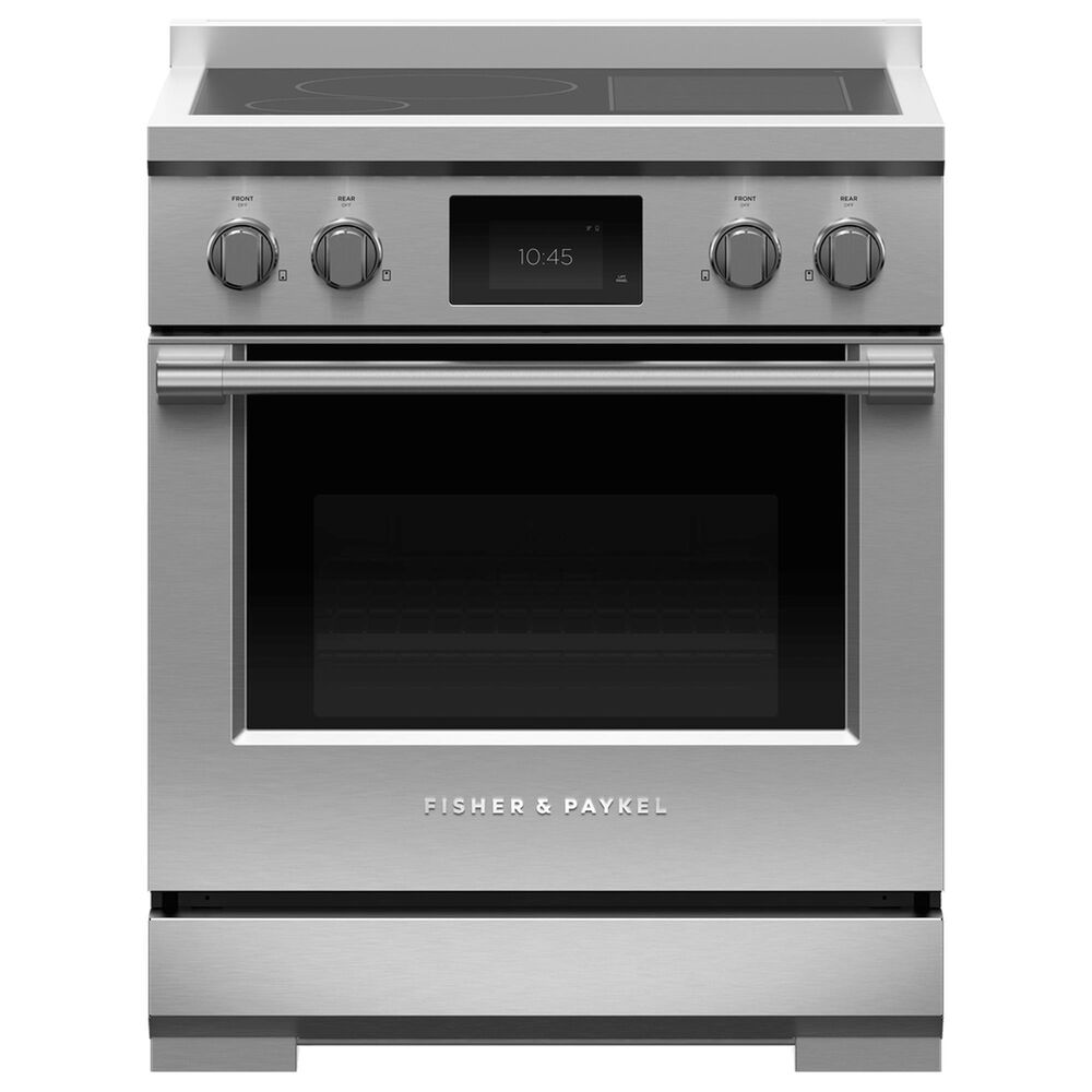 Fisher & Paykel 30" Professional Induction Range in Stainless Steel, , large