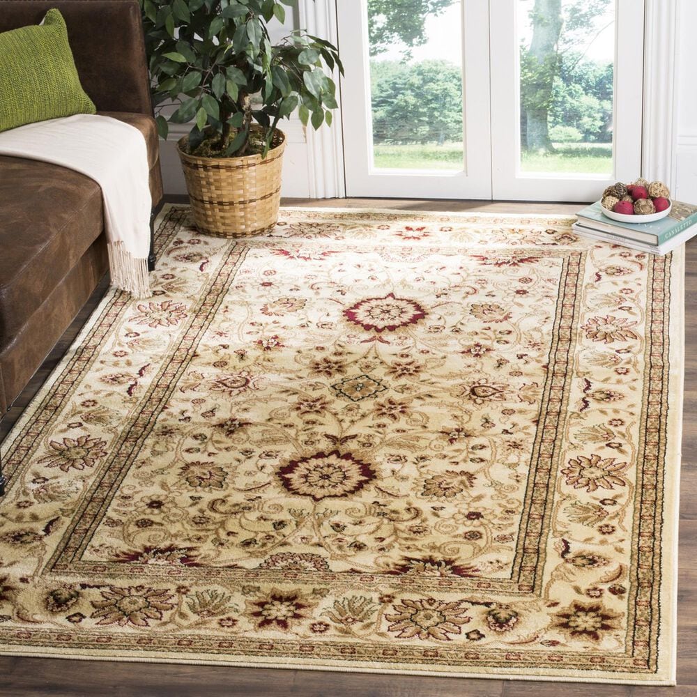 Safavieh Lyndhurst LNH212 6&#39; x 9&#39; Ivory Area Rug, , large
