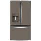 GE Appliances 22.1 Cu. Ft. Counter-Depth French-Door Refrigerator in Slate, , large