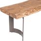 Moe"s Home Collection Bent Bench in Brown, , large