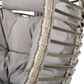 Noble House Layla Hanging Chair in Gray, , large