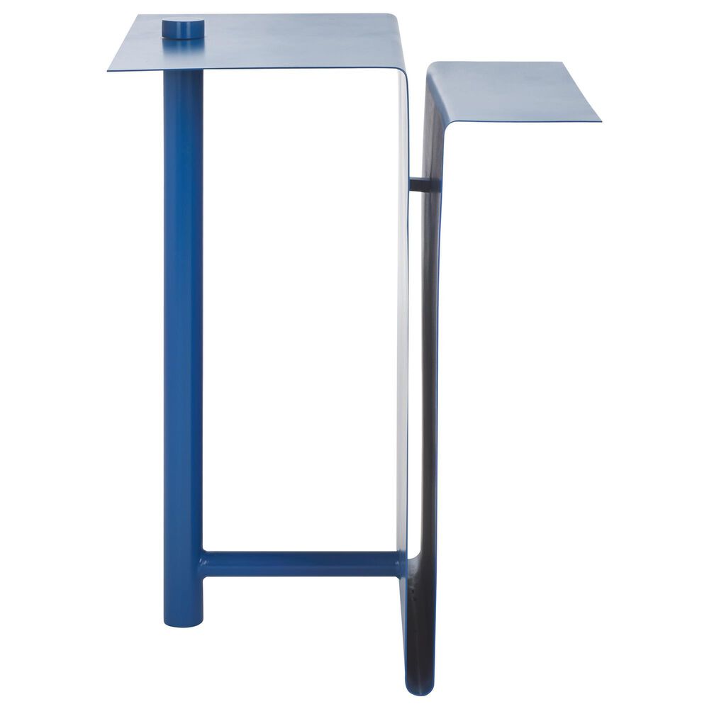 Safavieh Aldwyn Metal Accent Table in Blue, , large