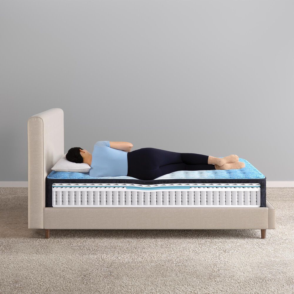 SERTA Brecon Firm Twin Mattress with High Profile Box Spring, , large