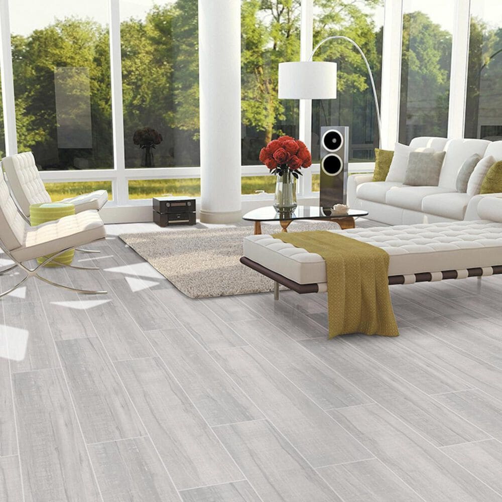 MS International Belmond Pearl 8" x 40" Ceramic Tile, , large