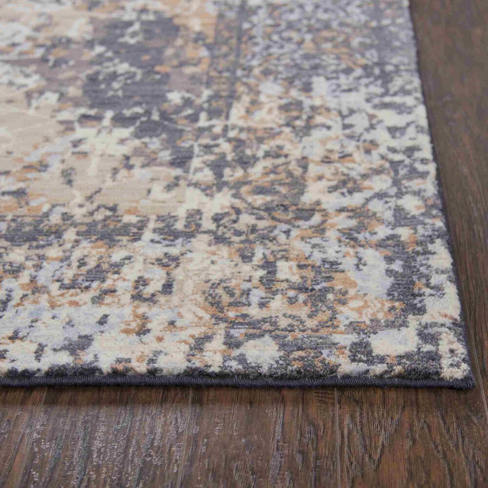 RIZZY Gossamer Dark Gray 9'x12' Area Rug, , large