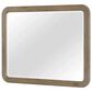 Sterling Timber Playa Landscape Mirror in English Knotty Oak, , large