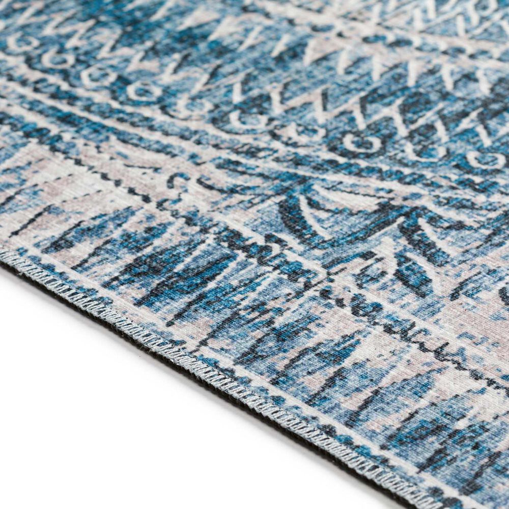 Dalyn Rug Company Sedona Oriental 2&#39; x 3&#39; Indigo Indoor/Outdoor Area Performance Rug, , large