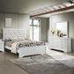 Crown Mark Amalia 6-Drawer Dresser and Mirror in White, , large