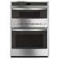 GE Profile 2-Piece Kitchen Package with Stainless Steel 30" Built-In Combination Wall Oven and Black Induction Cooktop, , large