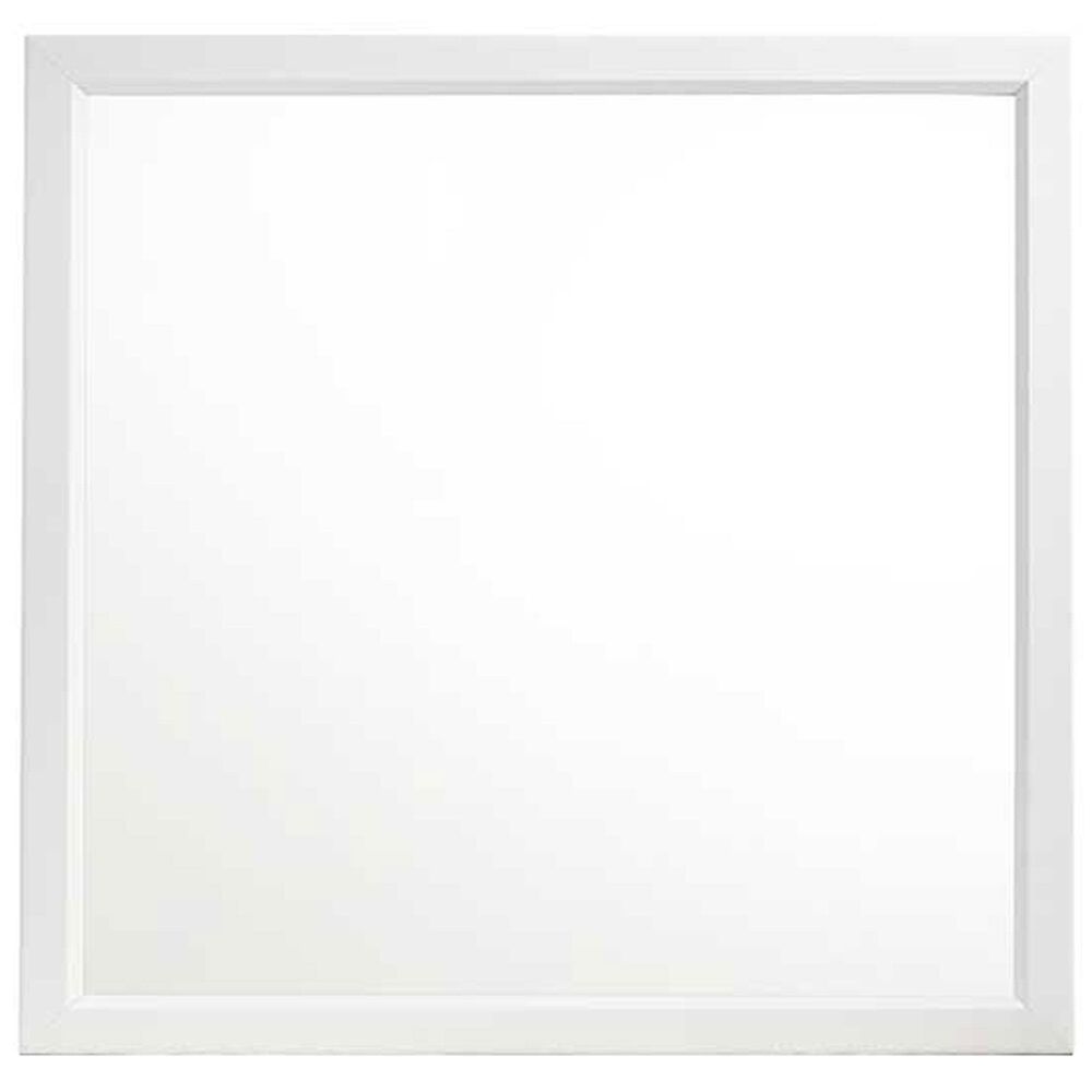 Everly Living Dresser Mirror in Luna, , large