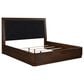 Millenium Dilenno Queen Panel Bed in Dark Brown with USB Ports, , large