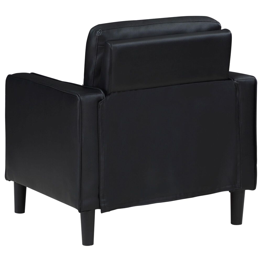 Coaster Ruth Accent Arm Chair in Black, , large