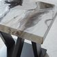 Ashley Cendill 3-Piece Occasional Table Set in Dark Brown, White and Black, , large