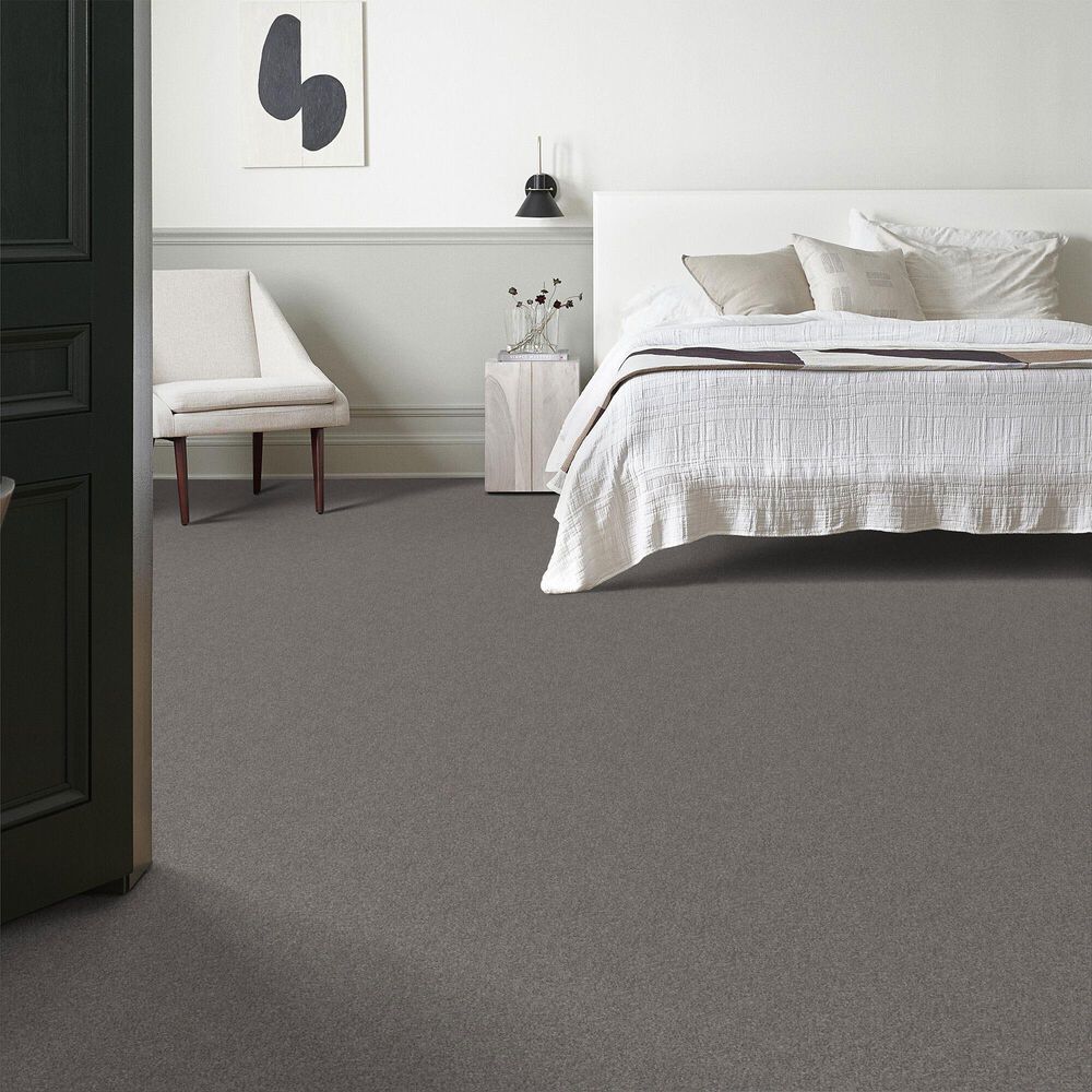 Shaw Aurora Sky Carpet in Metro Gray, , large