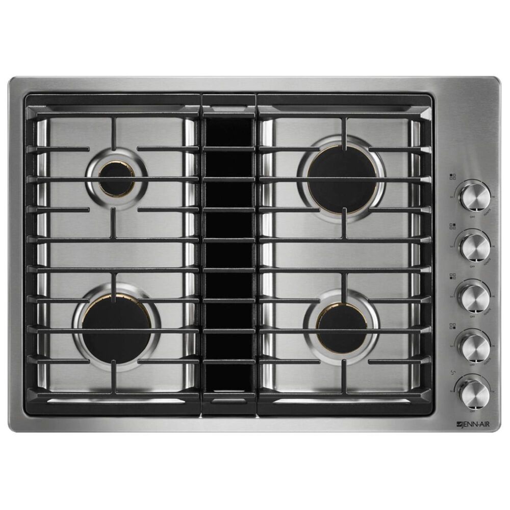 JennAir 30 JX3 Gas Downdraft Cooktop in Stainless Steel, , large