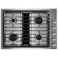 JennAir 30 JX3 Gas Downdraft Cooktop in Stainless Steel, , large