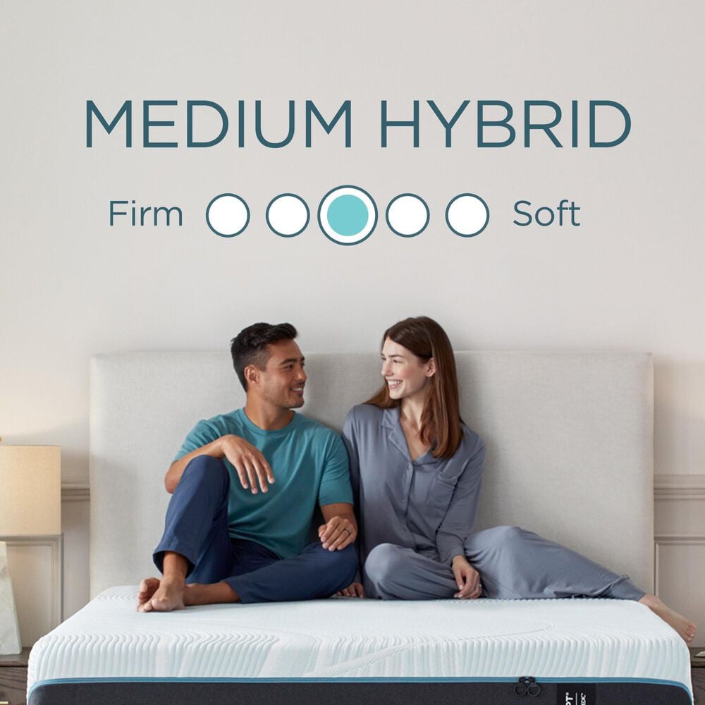 Tempur-Pedic ProAdapt 2.0 Medium Hybrid King Mattress with High Profile Box Springs, , large
