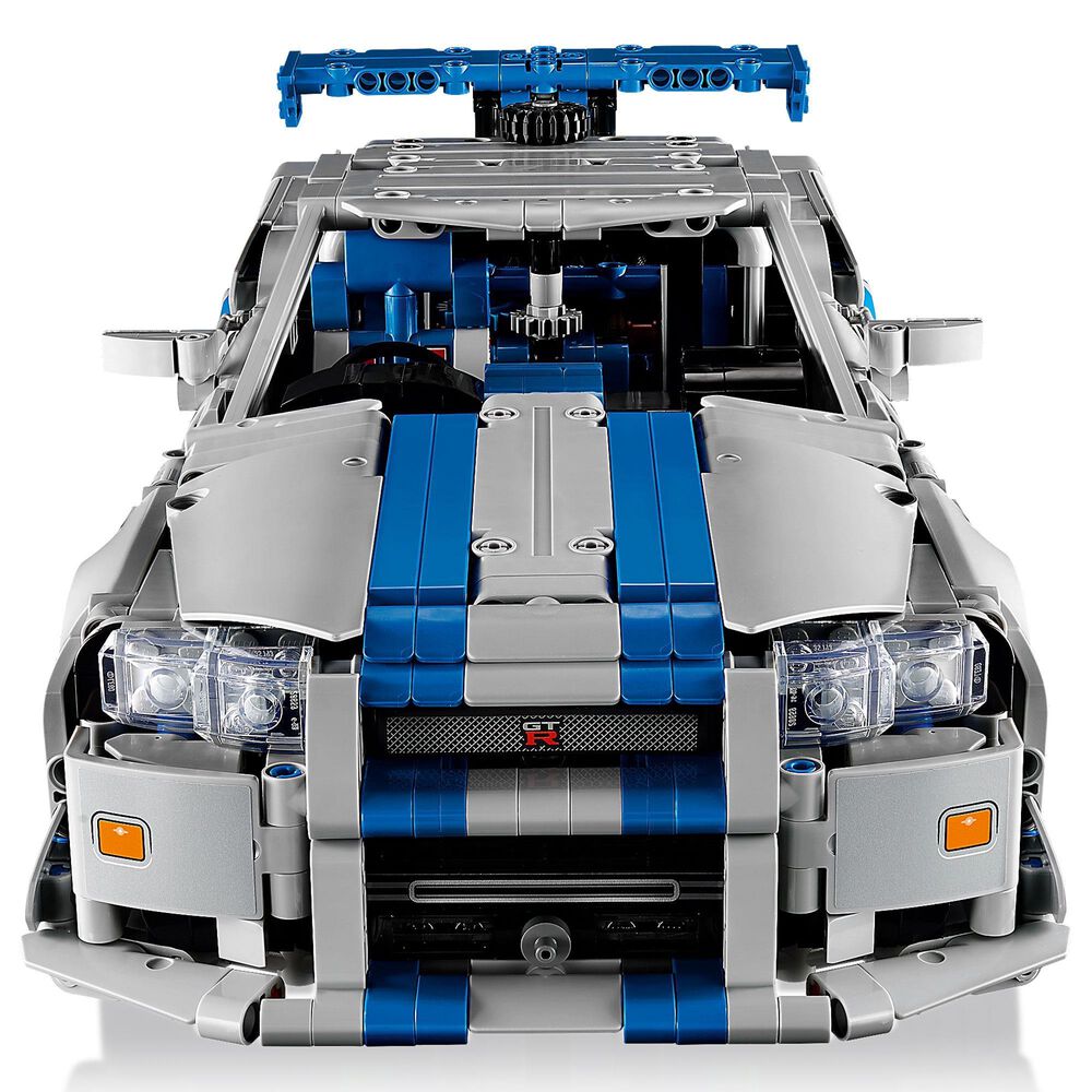 LEGO Technic 2 Fast 2 Furious Nissan Skyline GT-R (R34) Car Building Set, , large