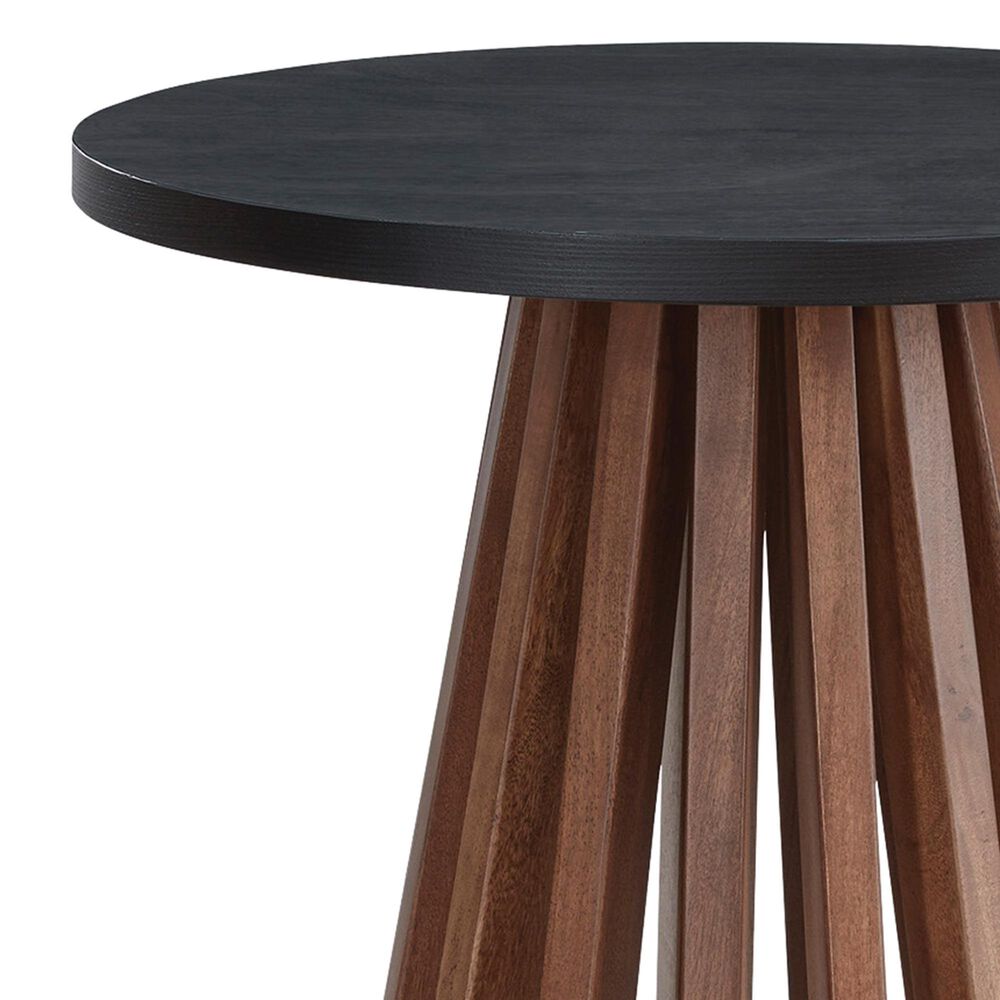 Ashley Kallari End Table in Warm Brown and Matte Black, , large