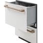 Cafe 24" Double Drawer Dishwasher in Matte White, , large