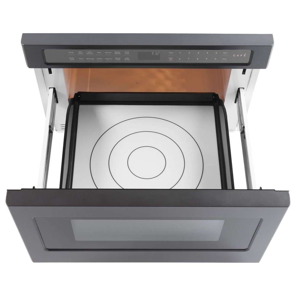 Cafe 24" Built-In Microwave in Matte Black, , large