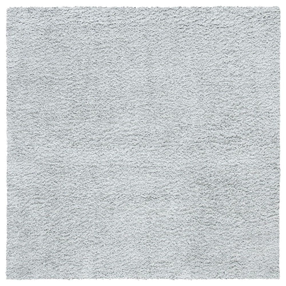 Safavieh August Shag AUG900G 5"3" Square Silver Area Rug, , large
