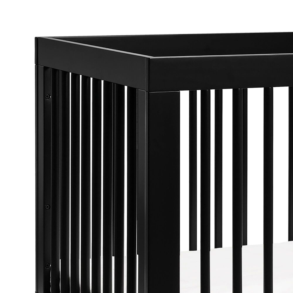 Babyletto Hudson 3-In-1 Convertible Crib in Black, , large