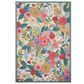 Loloi Rifle Paper Co. x Loloi Perennial Rose / Multi 6"-7" x 9"-4" Area Rug, , large
