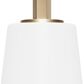 Hunter Nolita Mini 1-Light Pendant in Alturas Gold, , large
