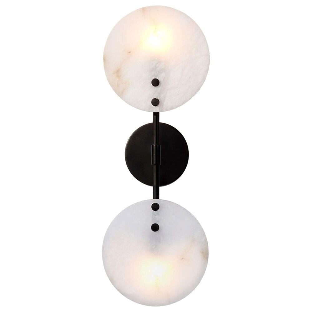 Jamie Young Direct Ship Cormac Alabaster Sconce in Bronze, , large