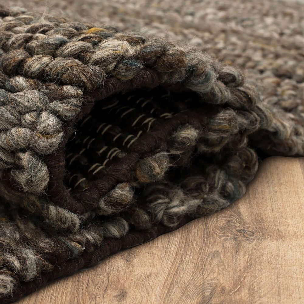 Karastan Tableau RG180-426 5&#39; x 8&#39; Parodos Brown Area Rug, , large