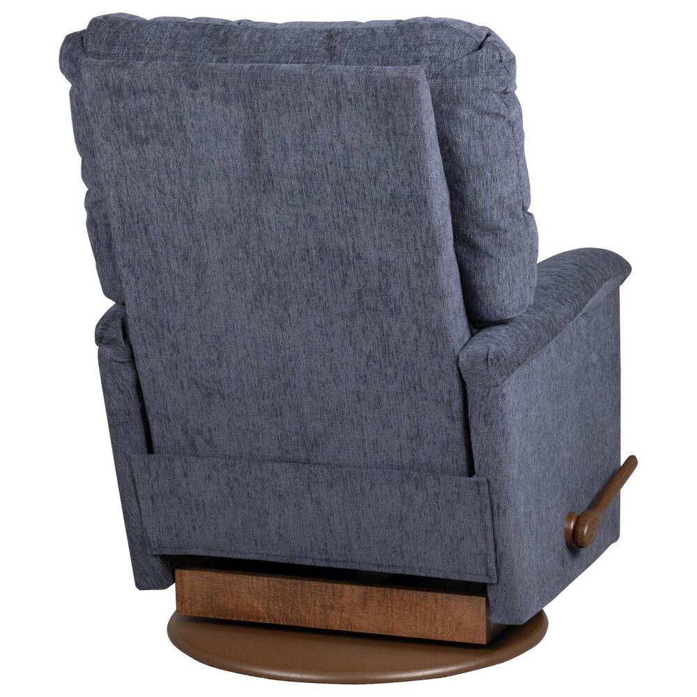La-Z-Boy Collage Manual Rocker Recliner with Swivel Base in Persia Lake, , large