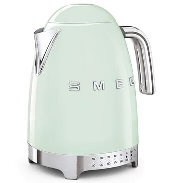 SMEG 1.7L Stainless Steel Retro Style Electric Kettle in Pastel Green, , large