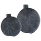 Uttermost Viewpoint Vase in Aged Black (Set of 2), , large