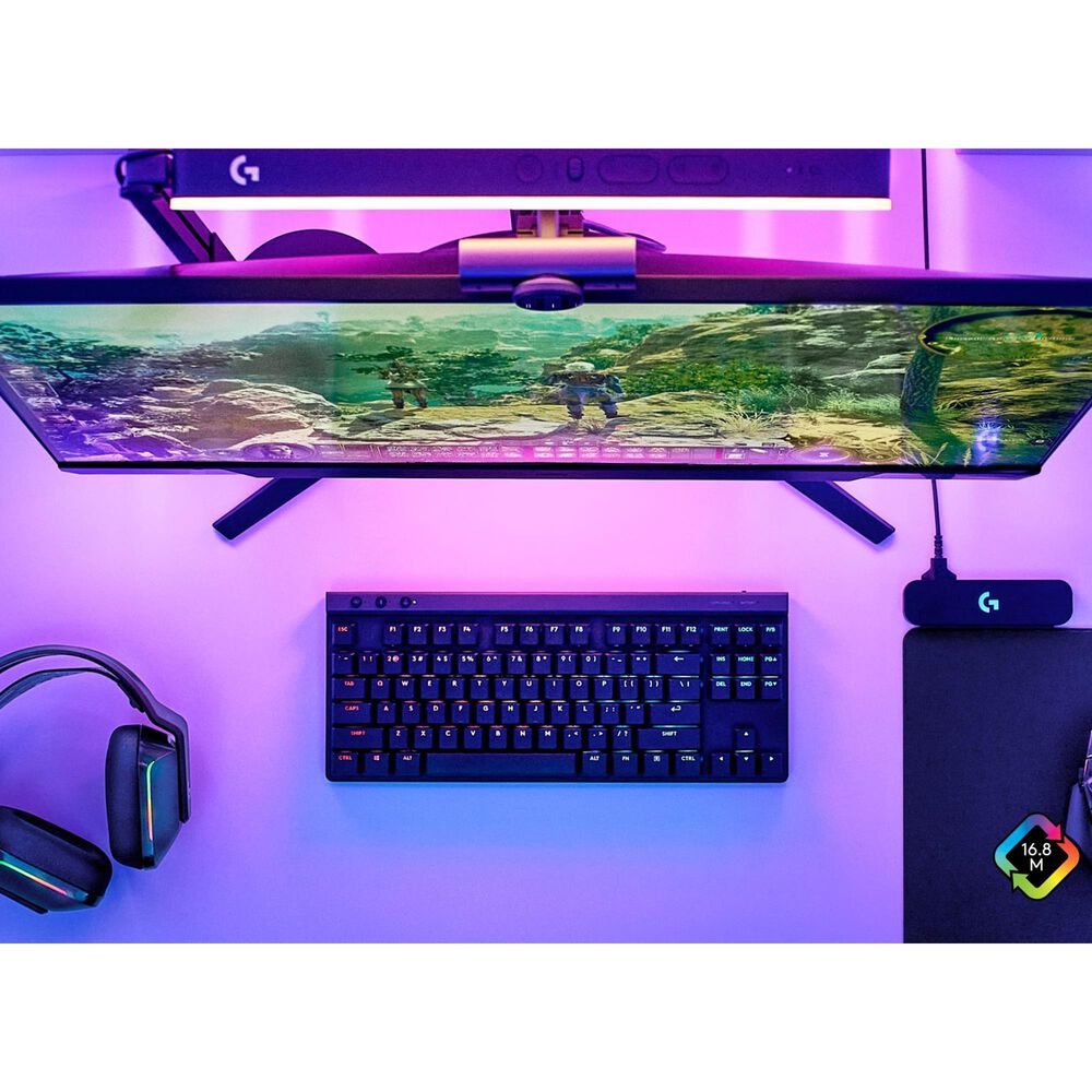 Logitech Lightspeed Gaming Keyboard Blk, , large
