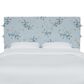 Rachel Ashwell Luella King Slipcover Headboard in Berry Bloom Blue, , large
