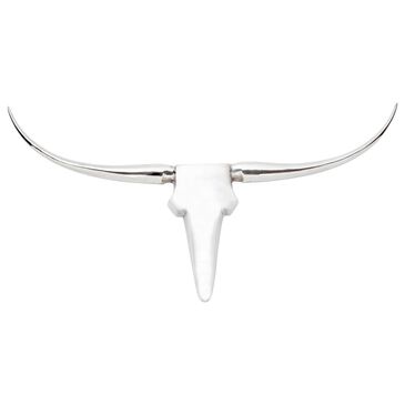 Moe"s Home Collection Longhorn Wall Decor in Silver, , large