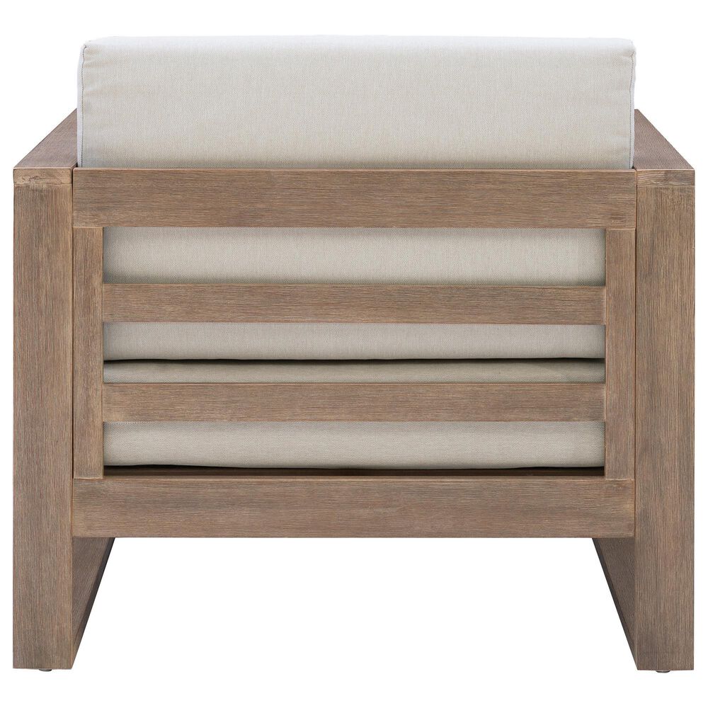 Linon Home Decor Silas Patio Arm Chair in Beige, , large