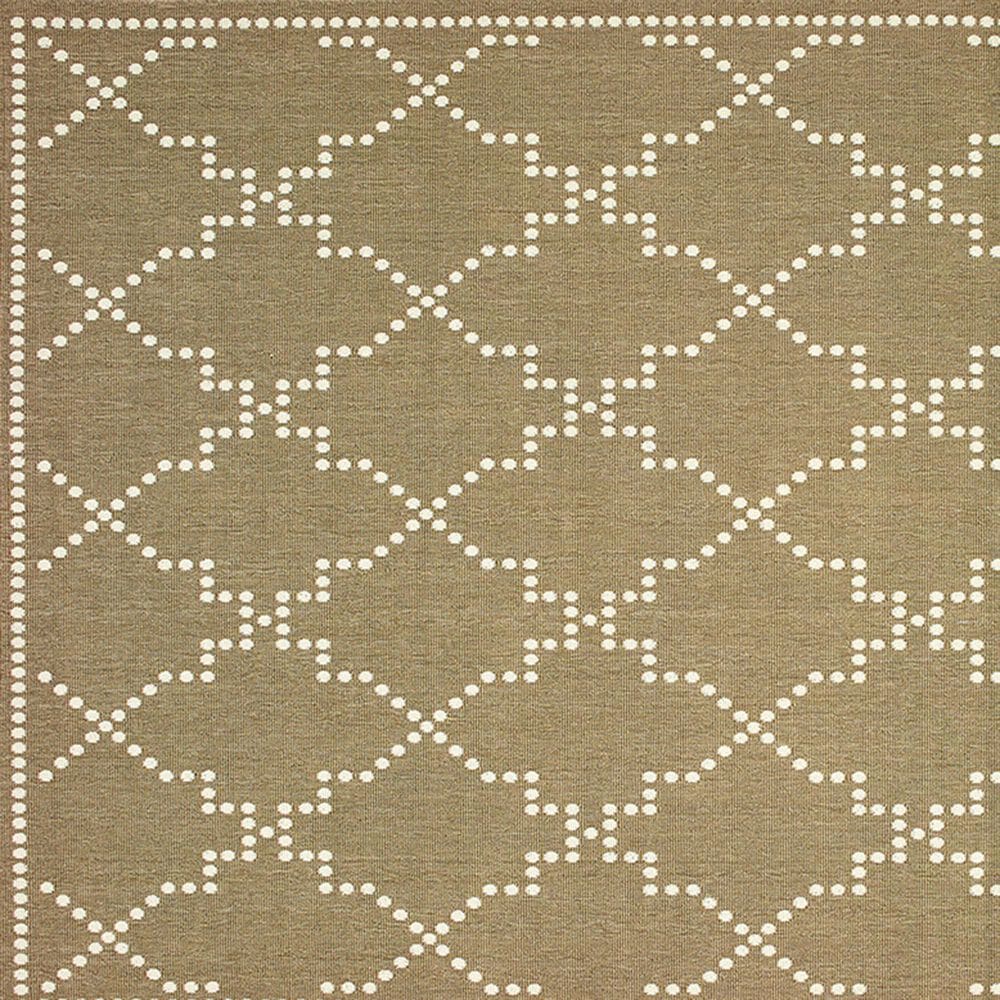 Oriental Weavers Marina 7765Y 7&#39;10&quot; Round Tan and Ivory Area Rug, , large