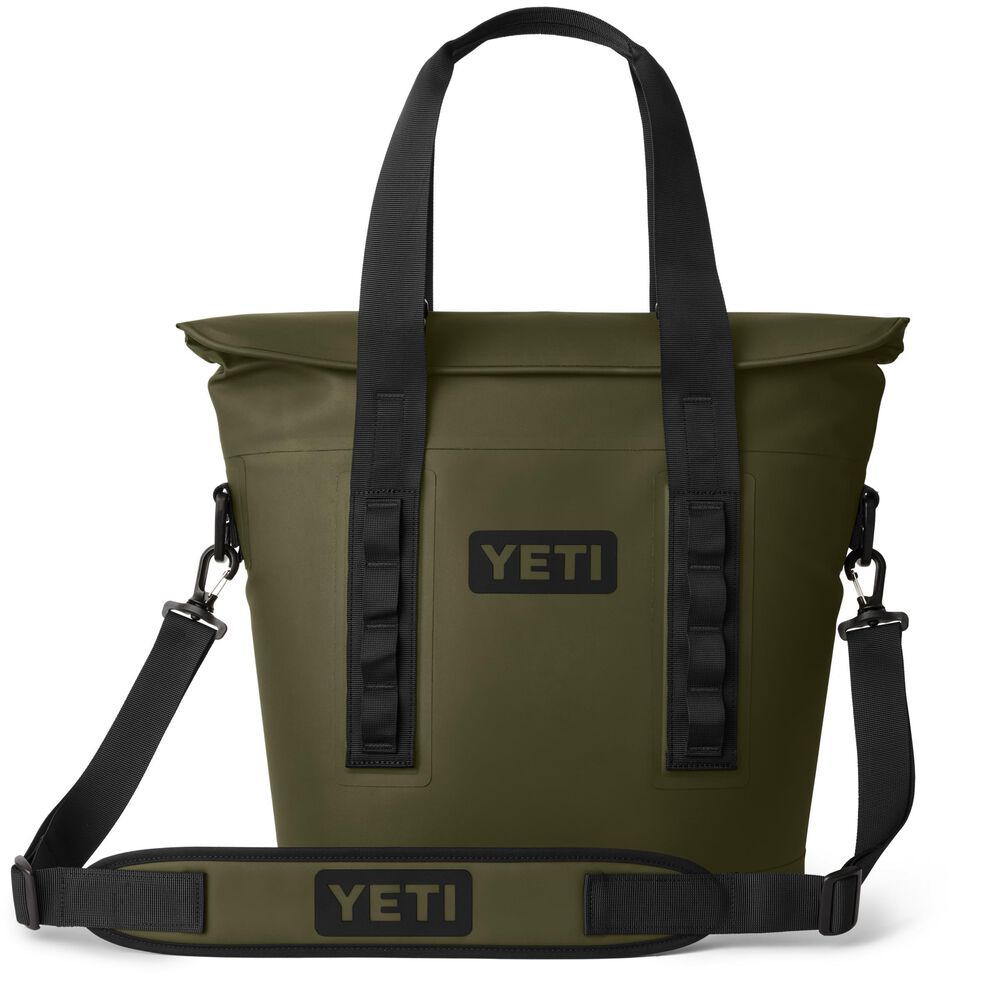 YETI Hopper M15 Tote Soft Cooler in Olive and Black, , large