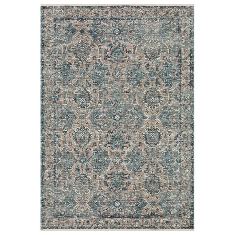 Dalyn Rug Company Marbella 5" x 7"6" Mineral Blue Area Rug, , large