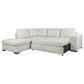 Tuscany Grove Kinsley 2-Piece Left Facing Pull Out Sofa Sectional with Storage Chaise in Cosmo Cotton, , large