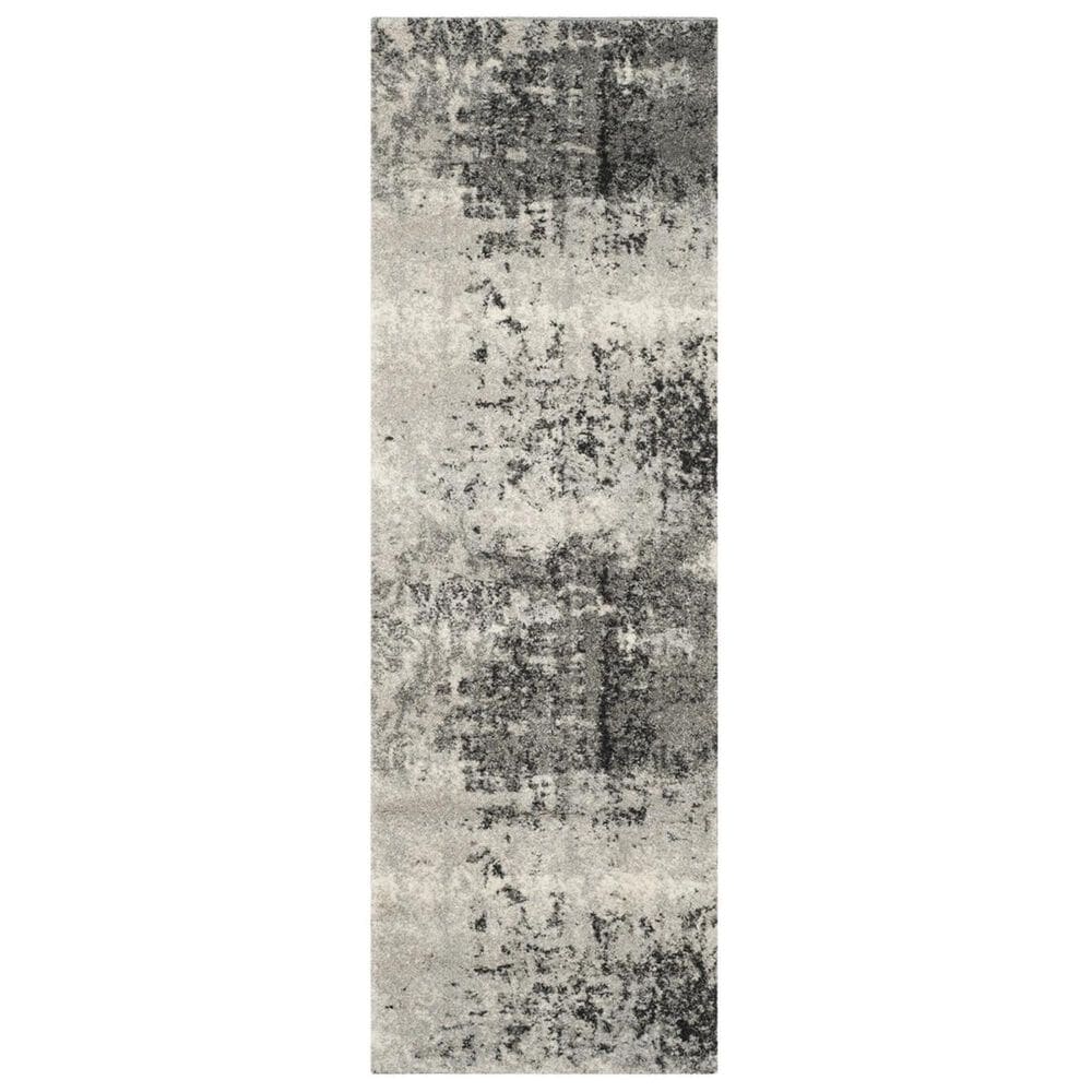 Safavieh Retro RET2139-7980 2"3" x 9" Light Grey and Grey Runner, , large