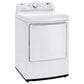 LG 4.3 Cu. Ft. Top Load Washer and 7.3 Cu. Ft. Electric Dryer Laundry Pair in White, , large